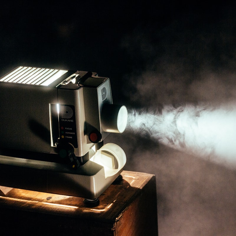 LCD Projector for Movie Mondays
